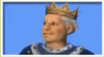 gif of king Harold from Shrek